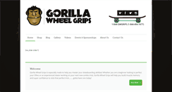 Desktop Screenshot of gorillawheelgrips.com